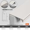 Alça Longa para Porta de Armário de Liga de Alumínio Alargada com Borda de Vedação em Ângulo Reto Alça Curta para Gaveta Maçaneta Invisível para Porta de Armário de Roupas