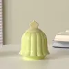 Resina de Amapola Epoxi Yeso Espejo Campana Tarro de Almacenamiento Molde de Silicona para Adorno de Taza de Velas de Navidad DIY