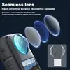 Kit Combinado de Protección de Lente Insta360X4 Aplicable Kit de Tapa Protectora de Lente Resistente a Rayones