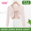 Xale para Dança, Roupas de Treino de Manga Longa para Primavera e Outono, Jaqueta Curta de Algodão Puro, Roupas de Minorias Étnicas para Crianças