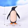 Chen Jun artesanato micro paisagem pvc plástico animais ornamentos paisagem marinha paisagismo acessórios simulação pinguim pai e filho