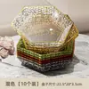 Prato de Frutas de Luxo Leve com Toque Sofisticado, Bandeja de Frutas para Uso Doméstico, Bandeja de Doces para Mesa de Centro de Sala de Estar, Bandeja de Exibição de Frutas Secas para Bar KTV