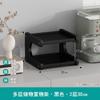 Portavasos Estante de Almacenamiento para Vasos Cocina Comedor Encimera Lateral Mesa de Comedor Vaso de Agua Taza de Té Artículos Varios Estante Organizador de Doble Capa