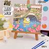 Pintura a Óleo Digital de Cachorro com Linha DIY Colorir à Mão Grafite Desenho Animado Fofo Decoração Curativa Fabricante Atacado