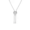 Novo colar de alta qualidade com estrela de cinco pontas, cordão colorido, multiuso, elegante, combina com tudo, para meninas, atacado, luxo leve