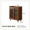 Aparador, Gabinete de Almacenamiento Integrado para Montar en Pared, Gabinete de Almacenamiento para Sala de Estar, Gabinete de Almacenamiento de Gran Capacidad, Gabinete Doméstico para Preparación de Comidas, Gabinete de Té