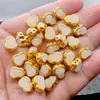 Arena dorada de alta calidad que no se decolora con el tiempo, calabaza de jade para pulsera DIY, pulsera, colgante Wen play, accesorios, outlet de fábrica de joyería