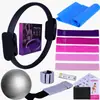 Set de Fitness y Pilates Numbwin de 14 Piezas con Pesos Ajustables para Manos y Pies, Correas para Muñecas y Bandas de Resistencia - Caja de Regalo