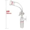 Tubo Receptor de Vacío Conector de Cola Recto de 105 Grados 14*2/19*2/24*2/29*2 Tubo Cola de Pez Borosilicato Grueso