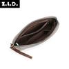 Billetera de Hombre Transfronteriza Billetera Larga Monedero Bolso de Mano Bolso de Axila Bolso para Teléfono Móvil Cuero Crazy Horse Bolso Clutch de Hombre