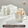 50 Piezas Papel de Filtro para Café Americano Papel de Filtro de Oreja Colgante Papel de Filtro Lavado a Mano Bolsa de Filtro de Oreja Colgante Malla de Filtro Bolsa de Filtro Desechable para Café