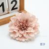 Pintura al óleo de simulación flor de dalia decoración de boda caja de regalo de flores caja de flores con bosque de flores corona de dintel arreglo floral