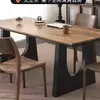 Suporte de Perna de Mesa Estilo Silencioso Suporte para Mesa de Escritório de Mármore Mesa de Chá Bar Pernas de Mesa Simples de Luxo Leve Pode ser personalizado