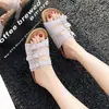 Sandalias de Mujer de Moda con Hebilla de una Sola Tira, Sandalias de Playa con Remaches, Sandalias Planas de Vacaciones Estilo Ins