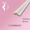 Decoración de Talla de Flor de Esquina de PU, Talla de Pared de Fondo de Yeso de Imitación, Combinación de Adorno de Flor de Esquina de PU, Moldura de PU Decorativa para Pared
