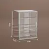Soporte de Exhibición de Almacenamiento de Cajas Ciegas Acrílico Transparente a Prueba de Polvo Gabinete de Almacenamiento de Figuras Labubu Bubble Mart Caja de Exhibición