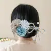 Set de Horquillas y Accesorios para el Cabello de Estilo Japonés Transfronterizo, Accesorios para el Cabello con Lazo y Perlas de Estilo Antiguo, Accesorios para el Cabello con Flores Simuladas