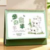 Calendário de Mesa 2027 Calendário Decorativo Criativo Edição Personalizada Impressão para Banco e Logotipo de Empresa Calendário Mensal Atacado