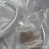 Tecido de Organza de Designer da Dinastia Han Vestido de Casamento de Gaze Brilhante Liso de Alta Densidade Brilho Aquoso Jaqueta