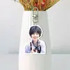Chen Sihan Acrílico Blanco Llavero de Doble Cara Soporte para Ventilador Colgante para Bolsa Colgante para Mochila Merchandising de Celebridades Diseño Personalizado