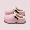 Nuevas Zapatillas de Algodón Impermeables 2026 para Mujer, Ropa de Casa de Invierno, Antideslizantes, Cálidas, Felpudas, Suela Gruesa, Zapatillas de Algodón con Dibujos Animados para Mujer