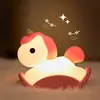 Lámpara de Noche Pequeña y Linda, Lámpara de Mesa Adorable y Creativa, Lámpara Táctil de Silicona con Forma de Nube, Compañera de Sueño Luz de Noche para Niños