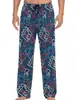 Nuevos Pantalones de Pierna Ancha de Cintura Alta Estampado 3D Rectos de Comercio Transfronterizo Europeo y Americano Casual Sueltos de Aliexpress Venta al por Mayor