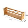 Estante de almacenamiento de cocina de bambú transfronterizo, especiero, estante para copas de vino, estante de almacenamiento multifuncional, estante de almacenamiento, estante de madera para tazones.