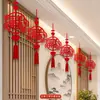 Decoraciones Colgantes 3D de Caracteres de Buena Fortuna para el Año Nuevo, Festival de Primavera, Techo de Sala de Estar, Dormitorio, Colgantes de Caracteres de Buena Fortuna para el Año de la Oveja, Artículos de Decoración para el Día de Año Nuevo