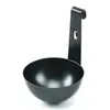 Tipo de orelha pendurada panela suspensa para ovo pochê cozinhador de ovos banho de vapor fonte termal ferramenta para ovo cozido mole molde artefato de ovo pochê em água limpa