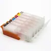 Adequado para impressoras IP7280 IX6780 IX6880 IP8780 Sistema de tinta contínua cartuchos de tinta vazios com chips