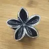 Europeu e Americano transfronteiriço cor glitter ovo flor grampo de cabelo flor pinça lateral das mulheres meia garra de volta cabeça tubarão clipe