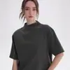 Camiseta Deconstruida Holgada High Street para Hombre, Marca de Verano de Moda, Corte 3D, Manga Corta, Versátil, Camiseta Casual