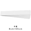 X552cm tira larga Leide de colores 1cm0103cm cartulina 8cm15cm rectángulo de cartulina 4cm cartulina blanca