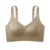 Sujetador seamless para tallas grandes del Sudeste Asiático transfronterizo con un hermoso diseño en la espalda, efecto push-up, sin aros, soporte lateral y cierre de corchetes.