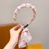 Faixa de Cabeça Infantil Fita Floral Trança para Meninas Faixa de Cabelo Meninas Denteada Antiderrapante Presilha para Cabelo Acessórios de Cabelo