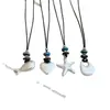 Colar Pingente Coração Estrela Peixinho Estilo Coreano Nicho Alta Costura Fashionable Ins Corrente Delicada para Clavícula Temperamento Personalizado