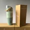 Copo Térmico de Aço Inoxidável Owala Grande Capacidade 30oz Transfronteiriço Copo de Frutas Portátil Uso Duplo Esportivo Copo com Tampa Pop-Up para Beber Diretamente