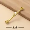 Botones planos hechos a mano con forma de cola de golondrina, estilo chino tradicional Hanfu, ropa de las dinastías Ming y Song, botones decorativos retro