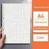 Refil Folha Solta B5 Liso Removível 20/26/30 Furos Papel de Polpa Espessa 85g Páginas Internas