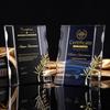 Zhibo Crystal Placa de Honra Autorizada Medalha Certificado de Honra Placa de Madeira Sólida Agente Revendedor Artesanato da Marca Troféu