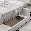 Bisagra de Tijera de 80 Grados para Soporte Abatible de Gabinete, Bisagra de Resorte Plegable de 75 Grados para Asiento de Sofá con Soporte Abatible