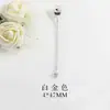Mia fabricantes venta al por mayor materiales para joyería hecha a mano pendientes colgantes largos pendientes pendientes accesorios venta caliente transfronteriza