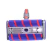 Adecuado para aspiradora Dyson V7V8V10V11V15 cepillo para suelos eléctrico de doble rodillo cepillo para suelos de rodillo de terciopelo suave accesorios