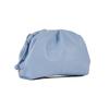 Bolsa Nuvem Feminina Estilo Francês Pequena Popular na Internet Dobrada Bolsa Bolinho Nova Moda Couro Couro Macio Bolsa de Ombro Transversal