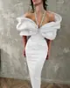Estilo de Alta Gama, Lujo Ligero, Maduro y Elegante, Hombros Descubiertos, Vestido de Vendaje Ajustado, Vestido para Cena de Cumpleaños
