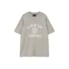 Exportación Transfronteriza Marca de Moda Europea y Americana Esenciales de Verano Camisetas de Manga Corta para Hombre y Mujer Cuello Redondo Holgadas Casuales High Street