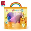 Arcilla ligera Yc111 Deli Ziplock Bag 12/24/36 Arcilla de colores para jardín de infantes Arcilla de colores hecha a mano Plastilina