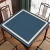 Nova Toalha de Mesa para Mesa de Mahjong Estilo Chinês Mudo Veludo Cristal Poker Mesa Tapete Resistente à Sujeira Fácil de Cuidar Doméstico Macio Tapete de Mesa