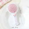 Peine de Almohadilla de Aire con Diseño Hueco de Pata de Gato de Dibujos Animados Portátil Lindo Gatito Peine con Airbag Suave Bonita Peine Masajeador para Niña